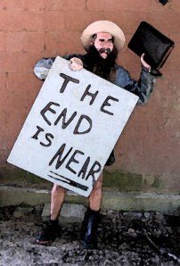 The race organizer gives us our last minute pep talk.